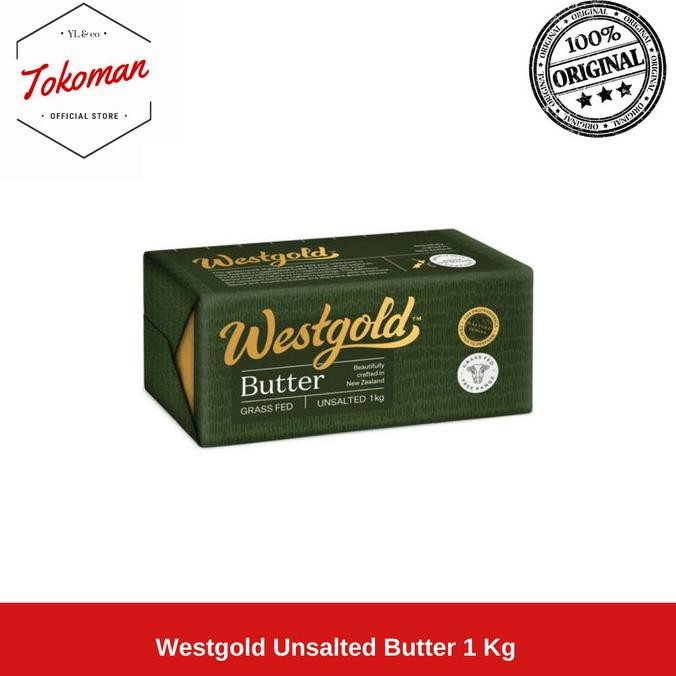 

Sale Westgold Unsalted Butter 1Kg / 1 Kg Mentega