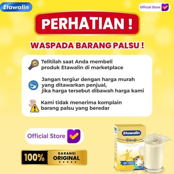 

Promo Etawalin Delicate Rendah Gula - 200 Gr Bantu Redakan Pegal Linu Dan Persendian