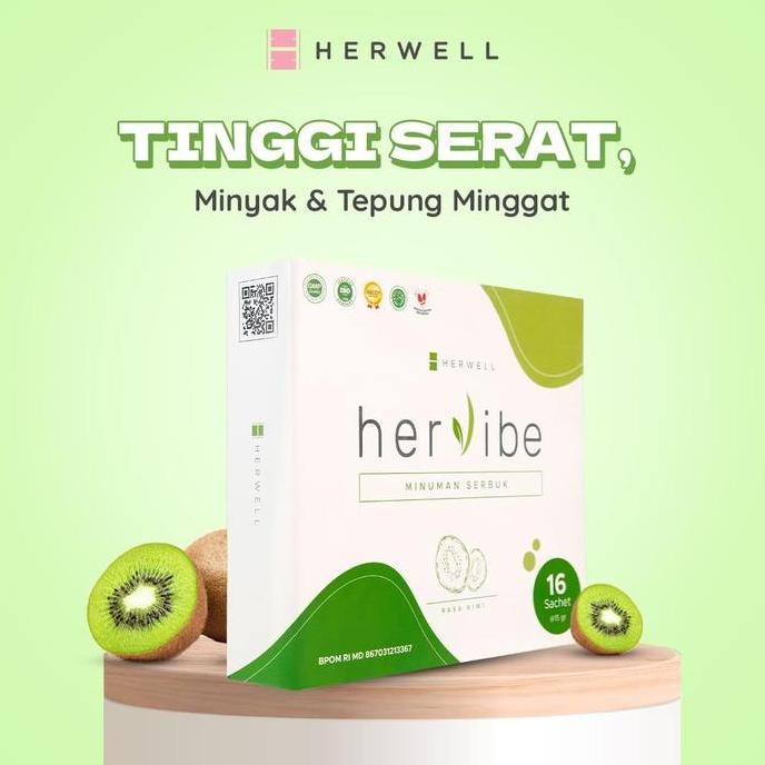 

Promo Herwell - Hervibe 16 Sachet Tinggi Serat Bpom Dan Halal
