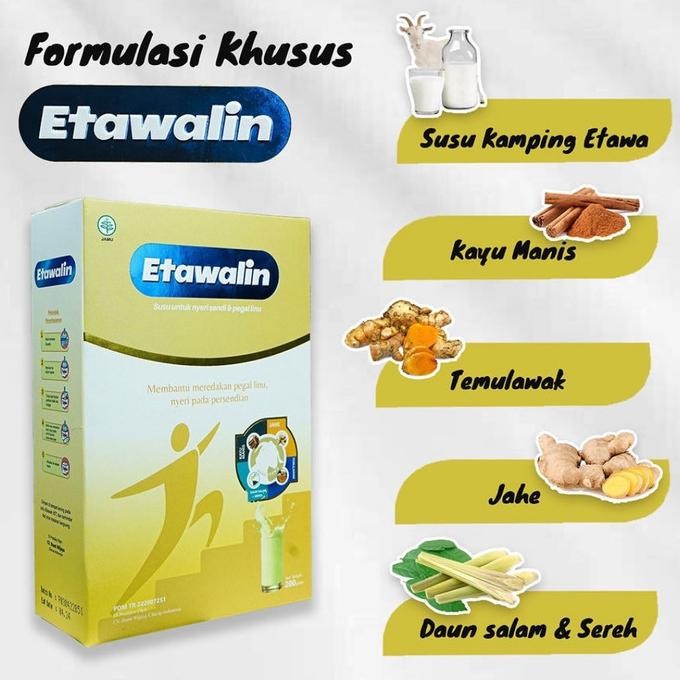 

Grosir Susu Etawalin 200 Gr Atasi Nyeri Sendi & Tulang