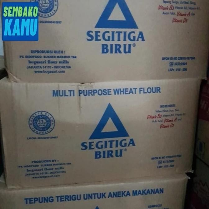 

Murah Tepung Terigu Segitiga Biru Premium 1 Kg Dus - 12 Pcs