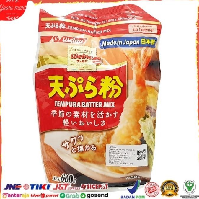 

Murah Nisshin Tempura Ko / Tepung Bumbu Tempura 600Gr