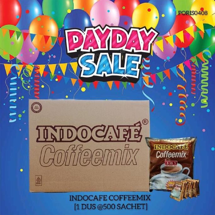 

Promo (1 Dus) Indocafe Cofeemix (Isi 5 Pak X 100 Sachet)