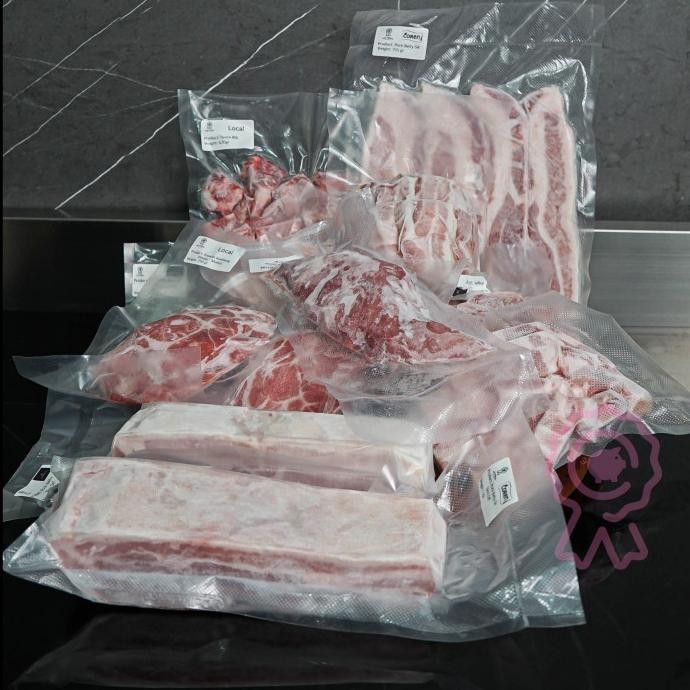 

Murah Import (Denmark) - Karbonat (Pork Loin) Steak Cut 500G (Frozen)