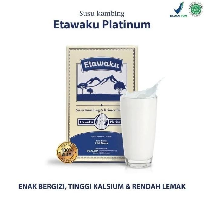 

Sale Etawaku Platinum Paket 2 Box - Susu Kambing Etawa Bubuk Original Asli