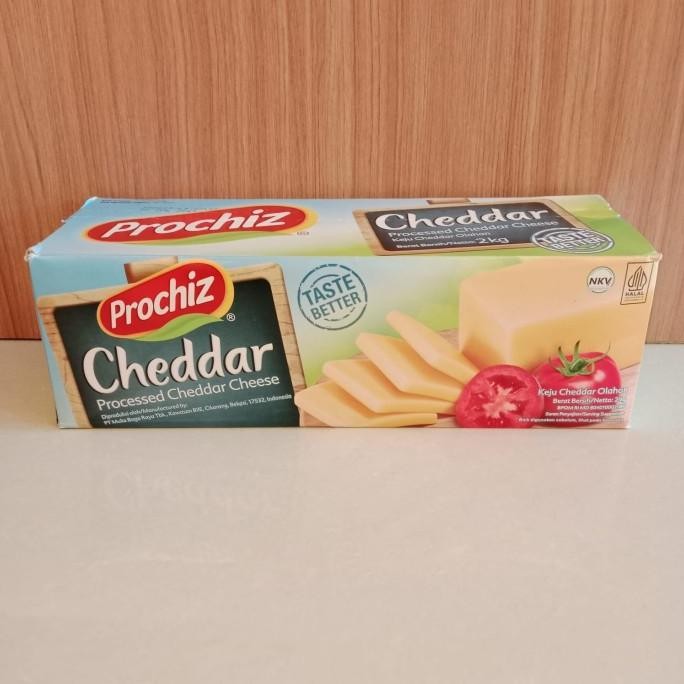 

Sale Keju Cheddar Prochiz Premium 2Kg/ Keju Prochiz Premium