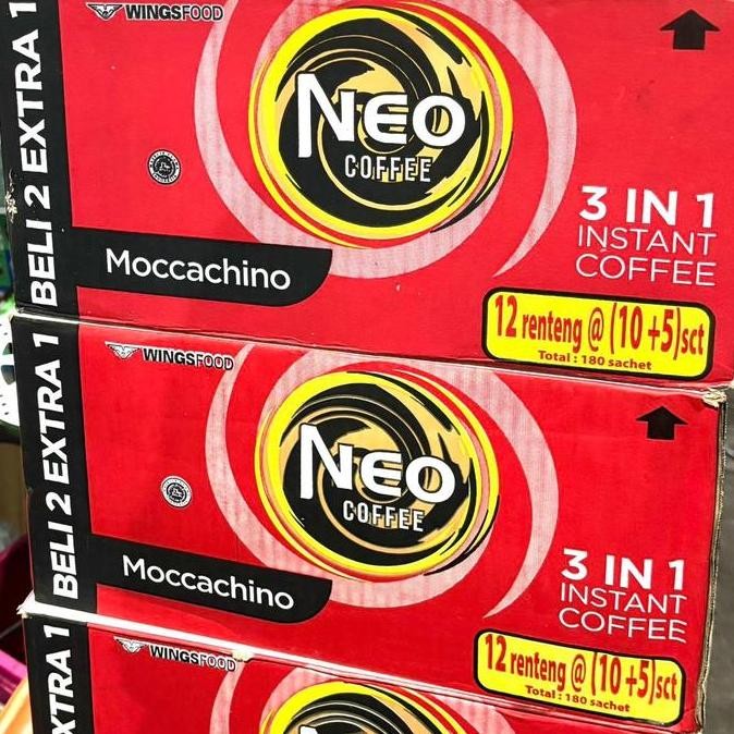 

Grosir 1 Karton Neo Coffee Mochaccino (180 Sachet)