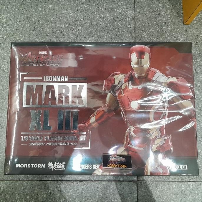 MORSTORM YOLOPARK 1/9 SCALE MODEL KIT IRON MAN MARK 43