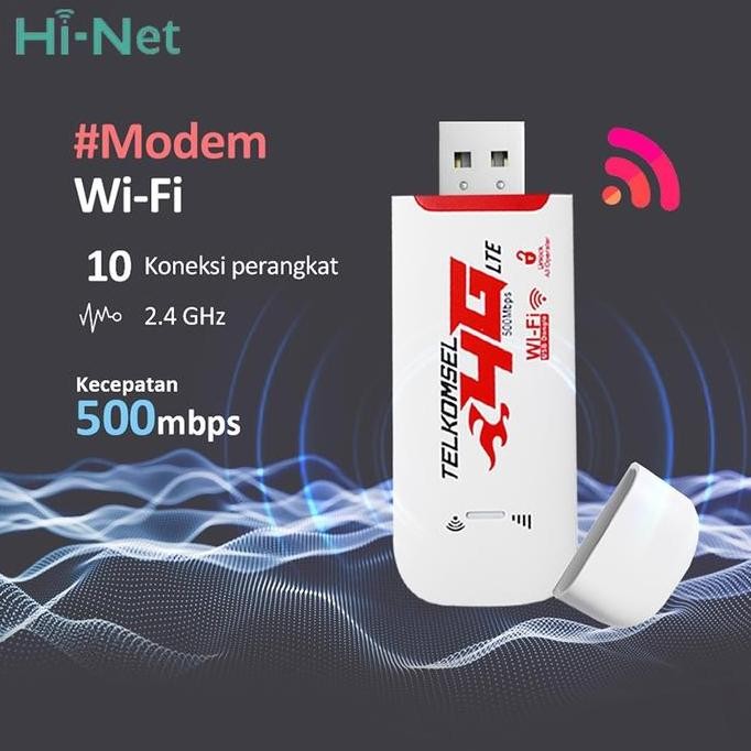 HI-NET MODEM WIFI 4G USB  4G ROUTER WIRELESS INTERNET CARD CARRYING WIFI MOBILE USB MODEM 500MBPS PL