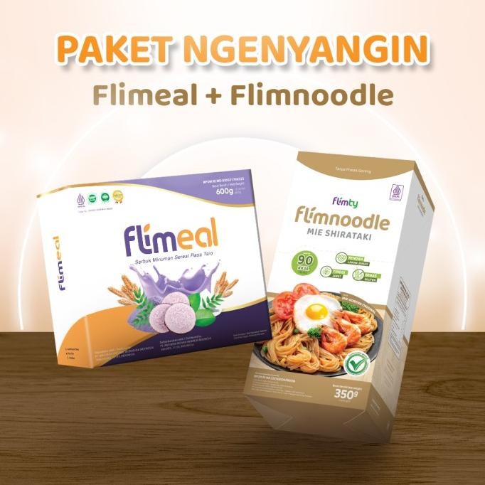 

Promo Paket Ngenyangin - 1 Box Flimeal Taro + 1 Box Flimnoodle