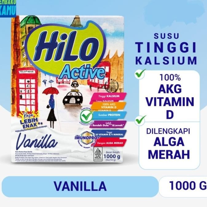 

Grosir Hilo Active Vanilla 1000G