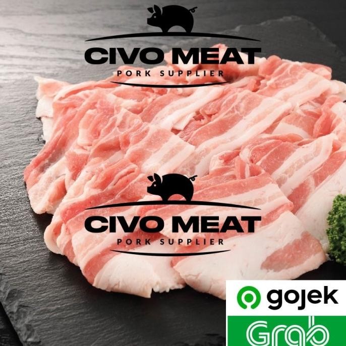 

Grosir Pork Belly Slice / Daging Babi Samcan Slice Mesin