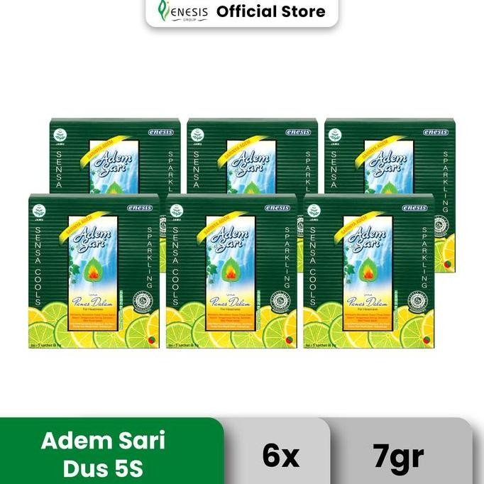 

Grosir Adem Sari Dus 5'S 7Gr Value Pack (6Pcs)