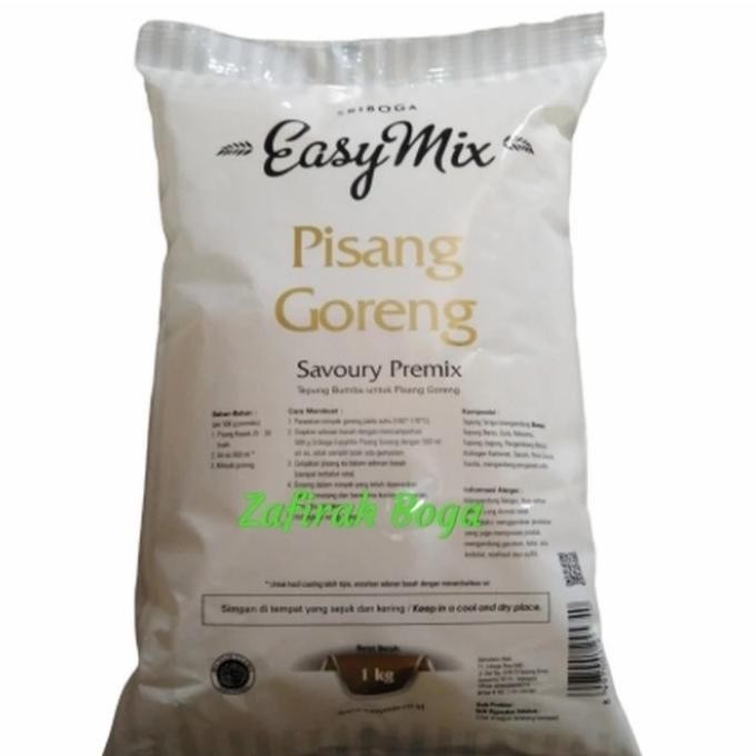 

Murah Tepung Easy Mix Pisang Goreng 10 Kg ( 10 Pcs )