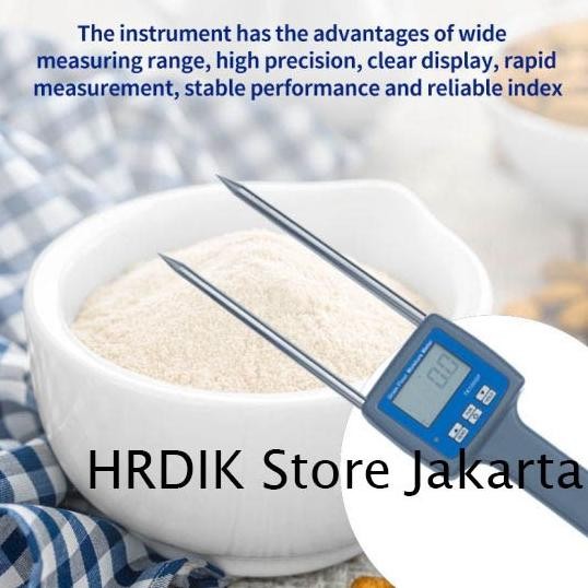 

Grosir Moisture Meter Tepung Powder Tk100Gf Flour Mc Tester Corn Wheat Rice