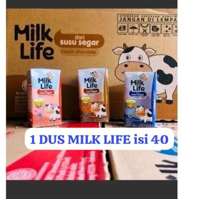 Promo Susu Milk Life 1 Dus Isi 40