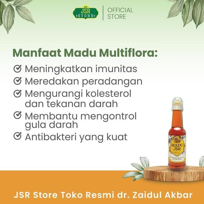 

Promo Madu Jsr Rekomendasi Dr Zaidul Akbar - Madu Multiflora 360Gram Jsr Original Dr Zaidul Akbar