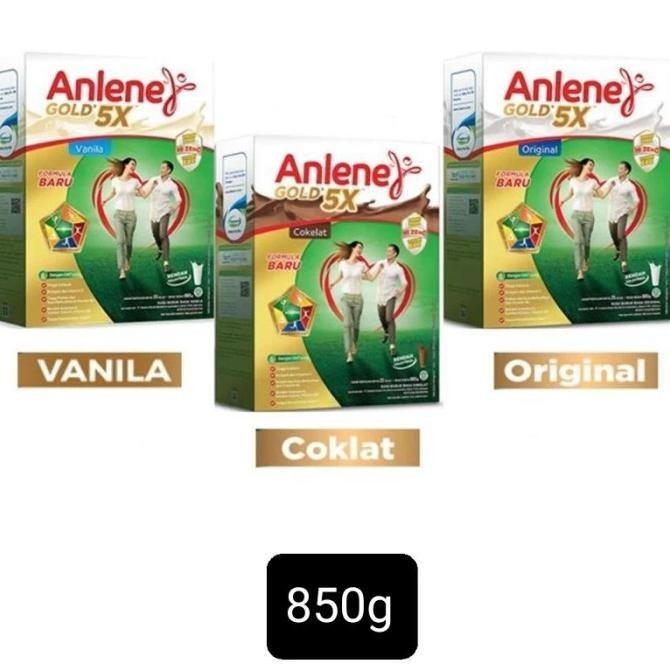 

Promo Anlene Gold 5X Susu Bubuk Dewasa Tinggi Kalsium 850G 850 G