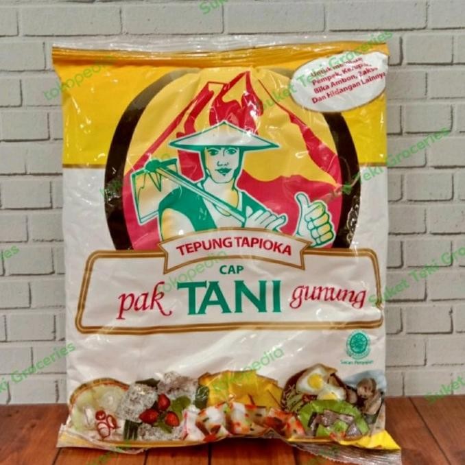 

Promo Pak Tani Gunung Tepung Tapioka Sagu 500Gr Per Dus Isi 20 Gojek