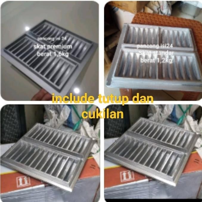 cetakan/loyang kue pancong balap/pancong lumer