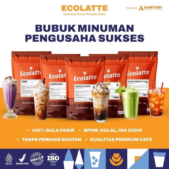 

Sale Ecolatte Hazelnut Choco 1Kg Bubuk Serbuk Minuman Powder Drink Aneka Rasa Murah Instan Cocok Untuk Usaha Umkm Halal Bpom