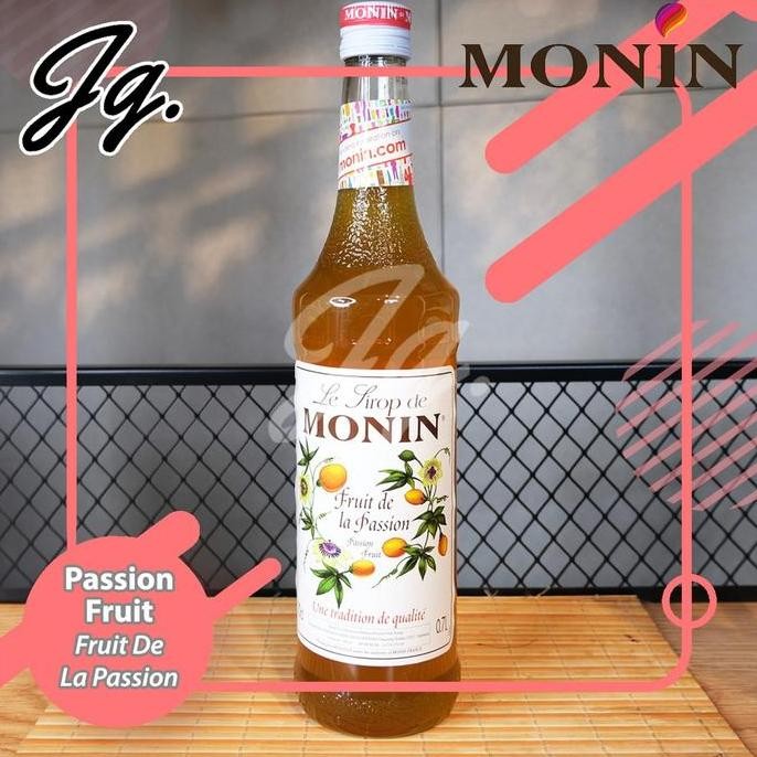 

Grosir Syrup Monin Passion Fruit 700 Ml Sirup