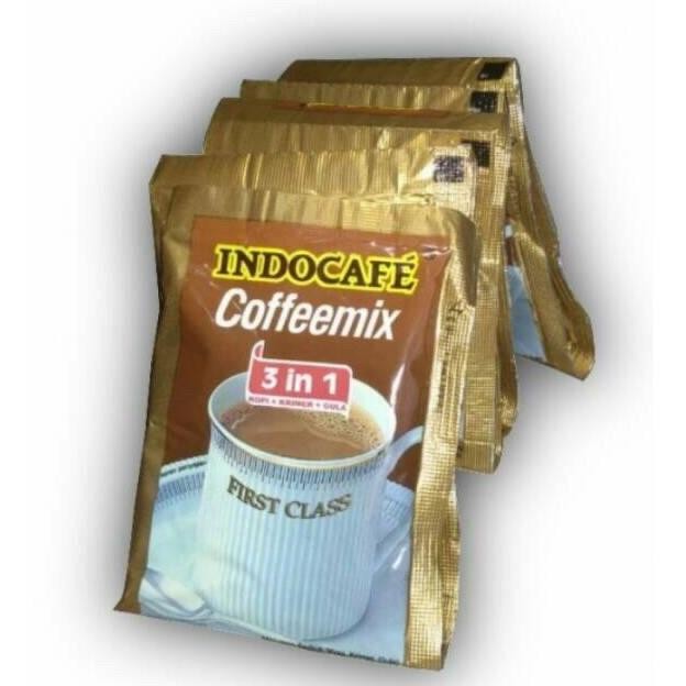 

Promo Isi 100Pc ~Sbm~ Kopi Indocafe Coffeemix 3In1 Pack Coffee Coffe Robusta