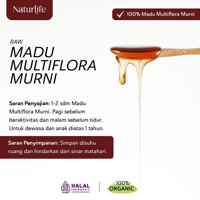 

Grosir Madu Multiflora 1000Gram Dari Naturlife