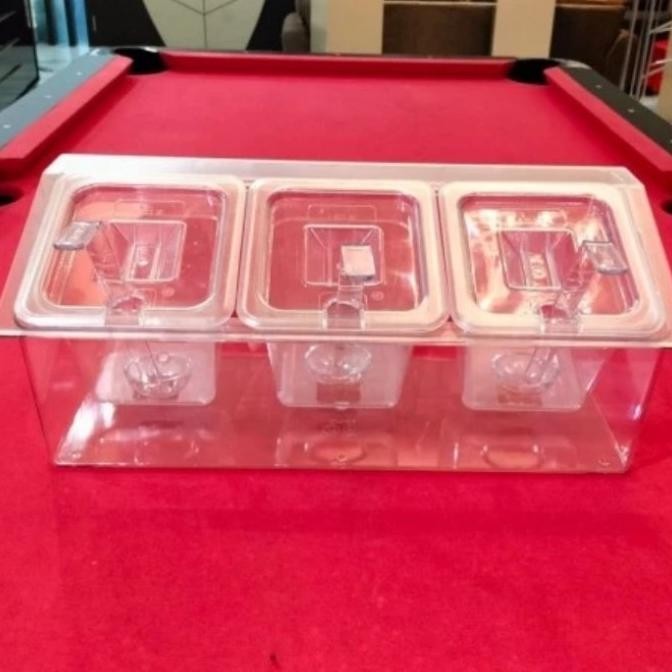 

Grosir Wadah Toping Transparant Type 31615