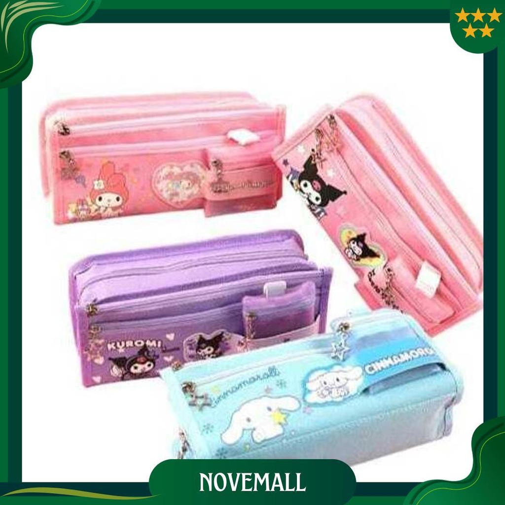 

( Zwq ) K004 Kotak Pensil Ala Korean Student Motif Kartun Lucu / Kotak Pensil Karakter Kartun Best Seller