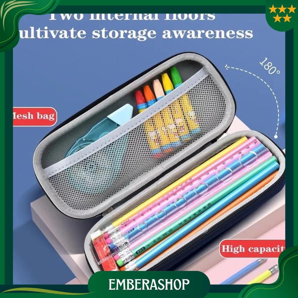 

Kotak Pensil 3D Tempat Pensil 3D Gambar Lucu Timbul Anti Air Waterproof Unicorn Elsa Frozen Dino Ori