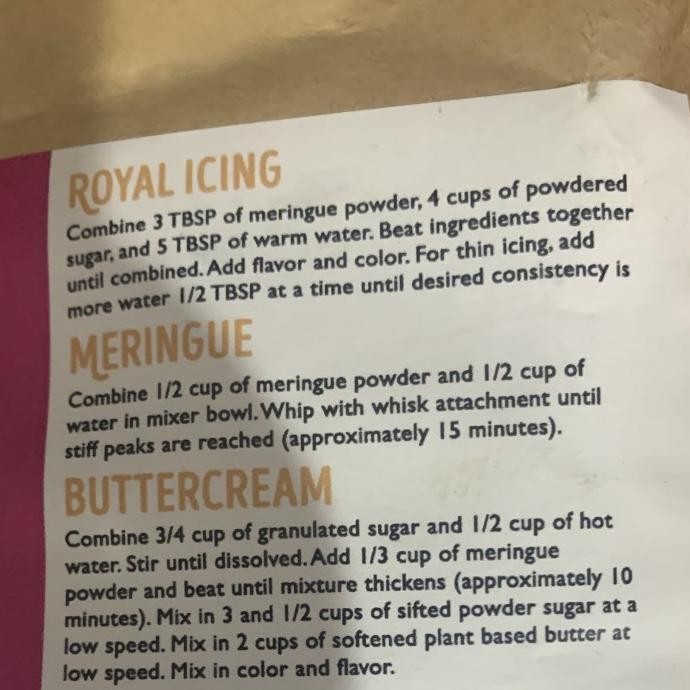 

Murah Vegan Meringue Powder Repacked
