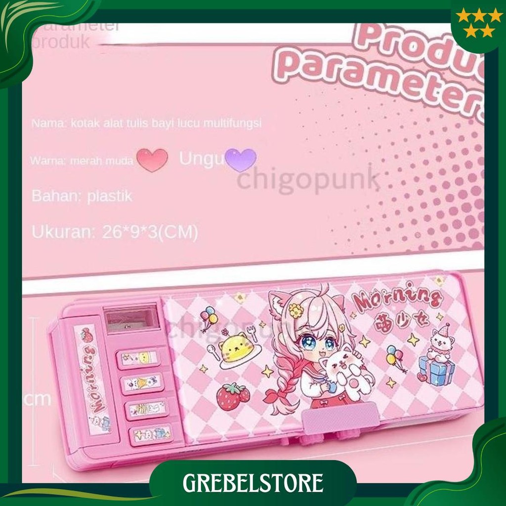 

Kotak Pensil Yang Ada Kunci Sandi Kotak Pensil Diy Murah Tempat Pensil Anak Perempuan Bagus Promo 4.4