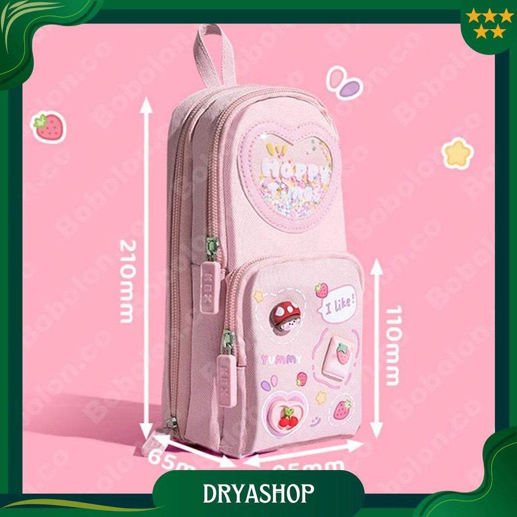 

Kotak Pensil Anak Sekolah 6 Ruang / Kapasitas Besar Pencil Case / 3D Anak Perempuan Lucu Besar Sale