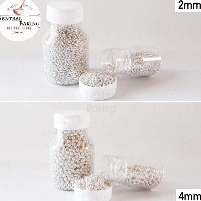 

Sale Sprinkle Kue Mutiara Silver Perak 250Gr (S1) / Springkel Springkle Kue