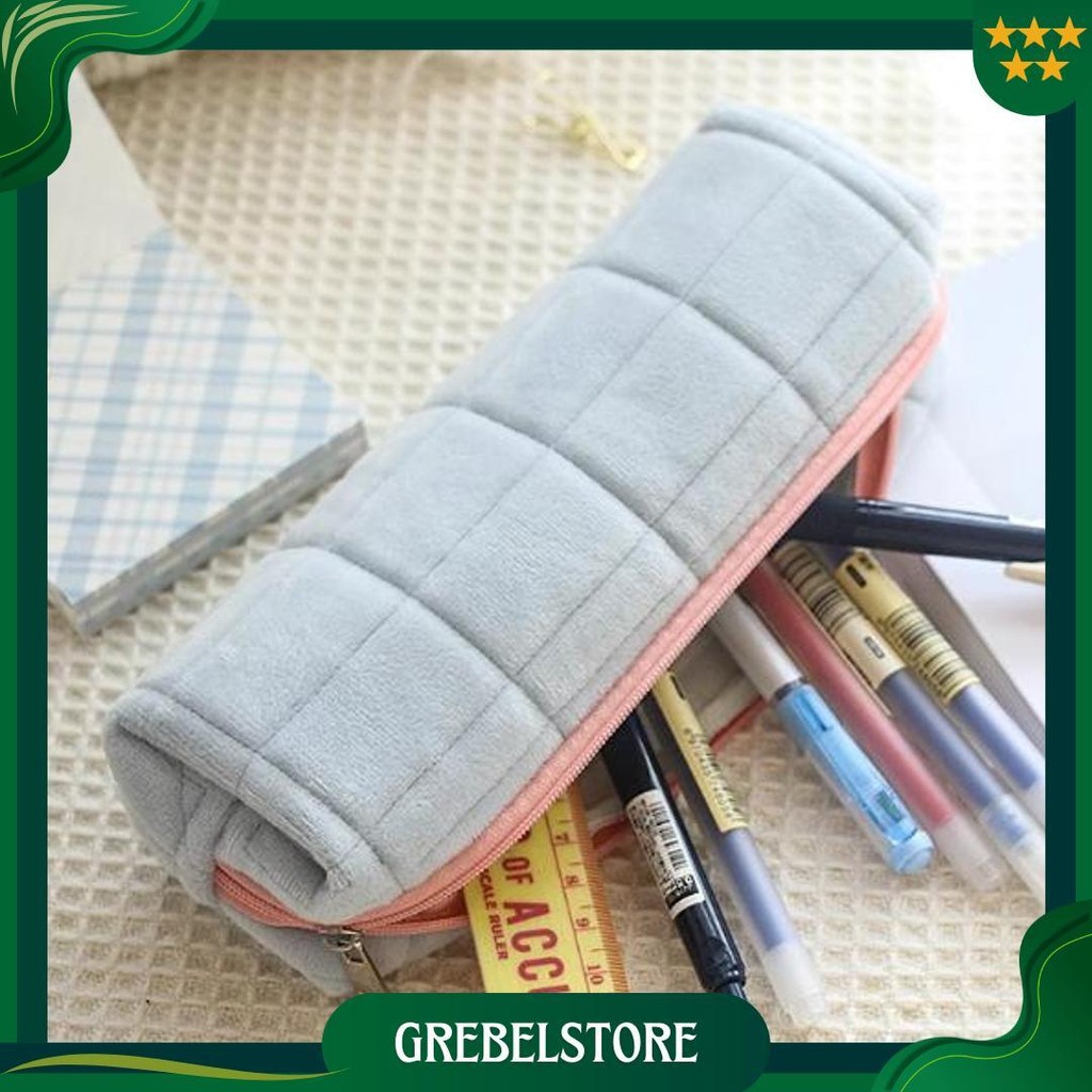 

Osm Jkt T5958 Tempat Pouch Pillow Korea / Kotak Pensil Sleting Velvet Aesthetic Pastel / Kotak Pensil Bulu / Make Up Pouch Cod