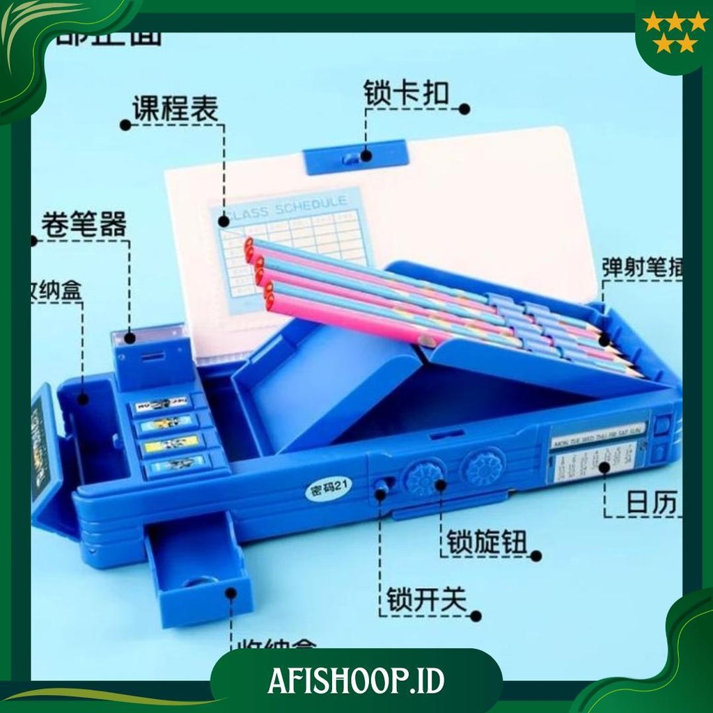 

Tempat Pensil Transformers Kode Sandi Kotak Pensil Password Hadiah Anak Pencil Case Code Promo Puncak
