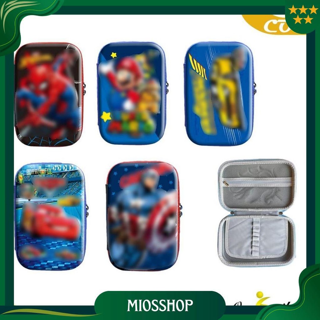 

One-A82 Kotak Pensil 3D Karakter Kartun Lucu / Tempat Pensil Anak Sekolah / Kotak Pensil Besar Pencil Case Cartoon / Tempat Pinsil Kotak Besar Alat Tulis Import Promo 4.4