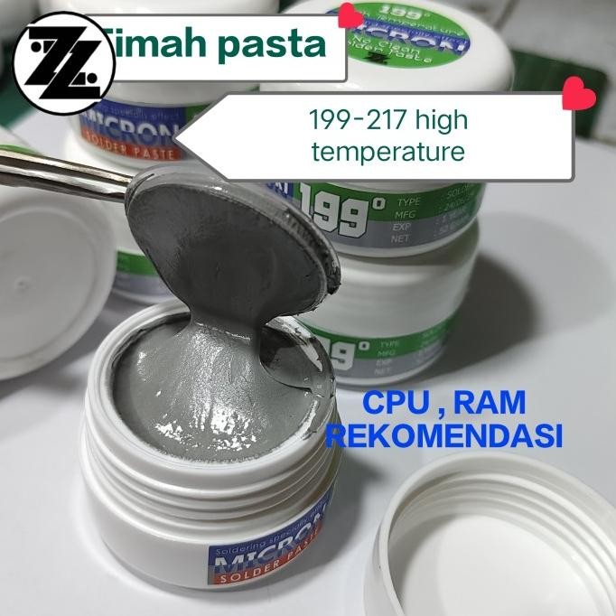 Murah Timah Cair Solder High Temp 199 - 217 Original Micron Anti Kering