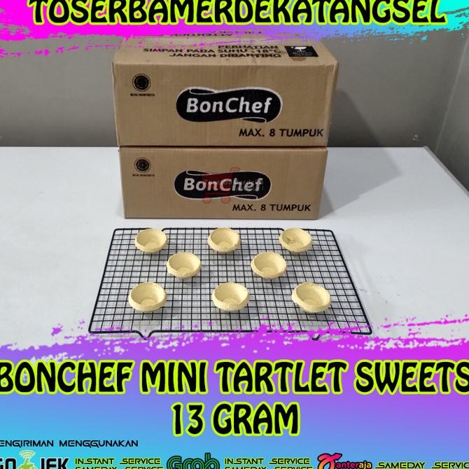 

Murah Bonchef Mini Tartlet Sweet 13 Gram Cocok Untuk Pie Buah (1 Dus)