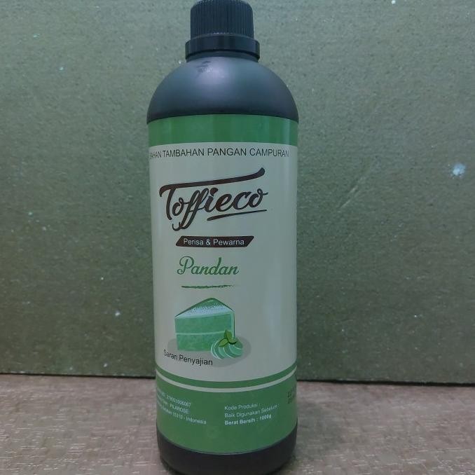 

Murah Toffieco Perisa Dan Pewarna Pandan 1Ltr
