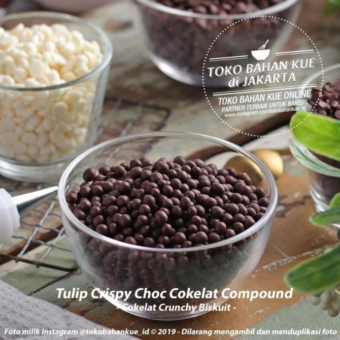 

Grosir Tulip - Crispy Choc 1Kg Choco Ball Chocolate Compound Toping Kue