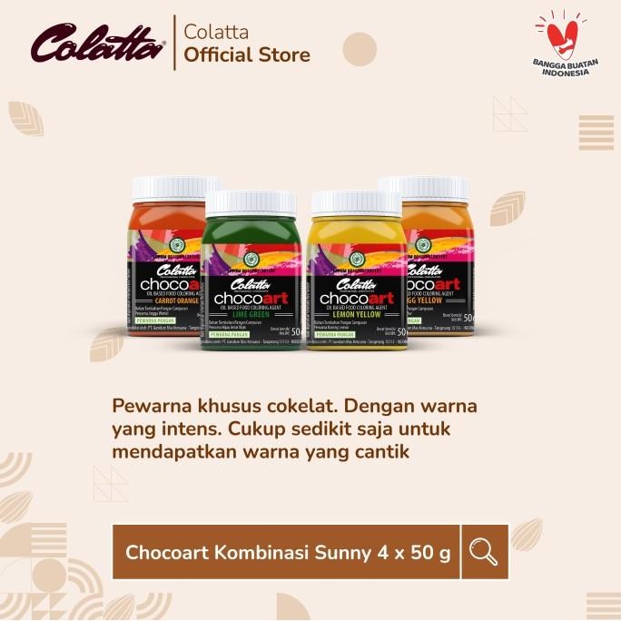 

Sale Colatta Chocoart Kombinasi Sunny - Pewarna Makanan 4 X 50G