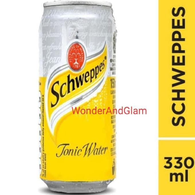 Tonic water schweppes / Schweppes Tonic Water 330ml 24Pcs