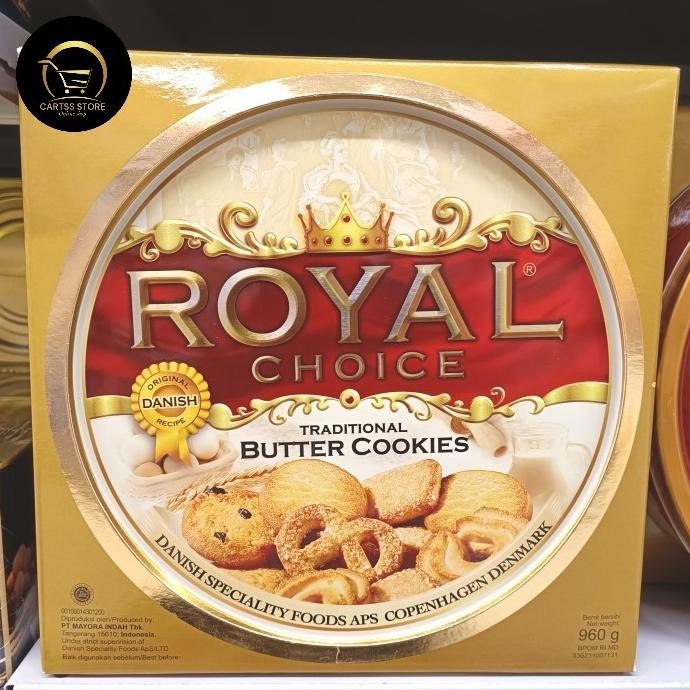 

Danish Royal Choice traditional Butter Cookies