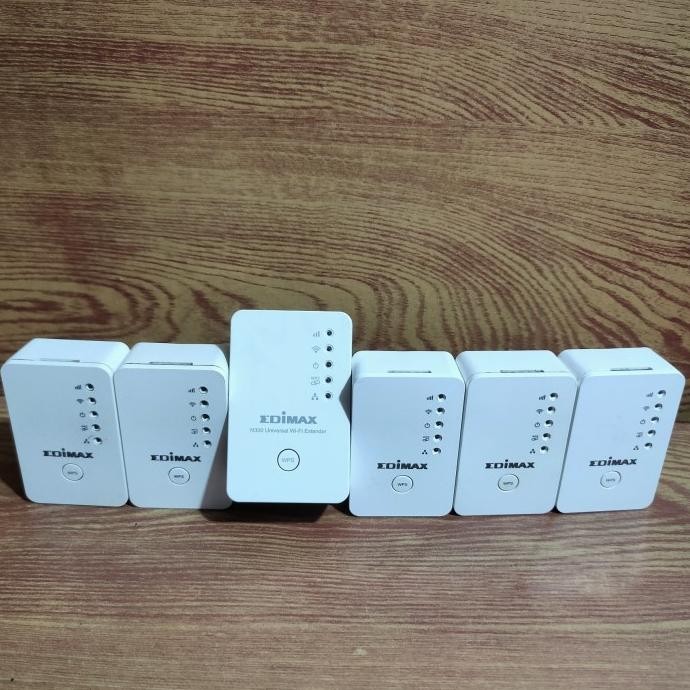 Edimax Ew-7438Rpn N300 Mini Wifi Extender Repeater Ap Penguat Sinyal Co