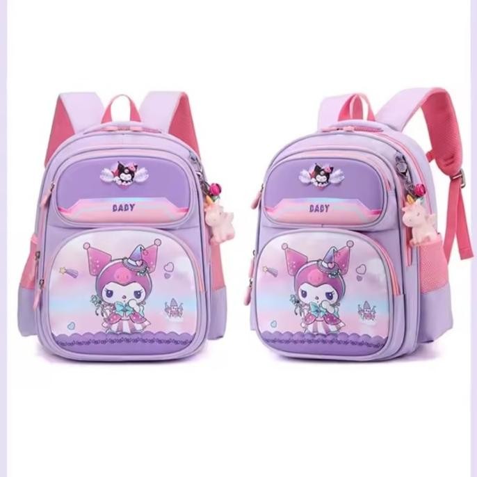 Murah Kuromi Backpack Tas Ransel Kuromi Tas Sekolah Anak Tas Ransel Anak Kuromi Berkualitas