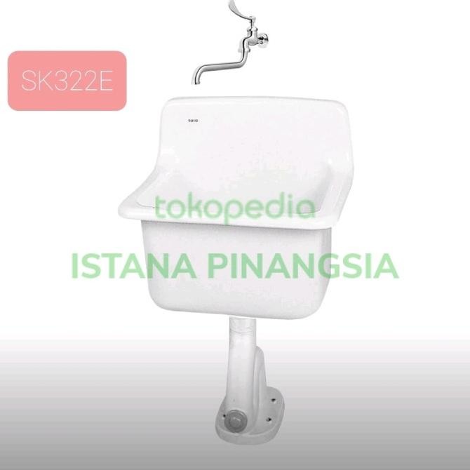 Service Sink Toto Sk322E New Stok