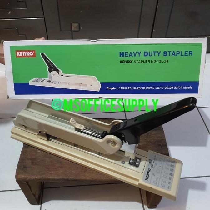 

STAPLER STAPLES KENKO HD 12L 24 12L/24 HD12L/24 HD-12L/24 ORIGINAL DAN TERPERCAYA
