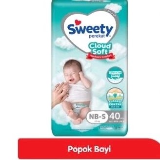 Gratis Ongkir Sweety Silver Popok Nb-S 40 / Sweety Silver Comfort Nb
